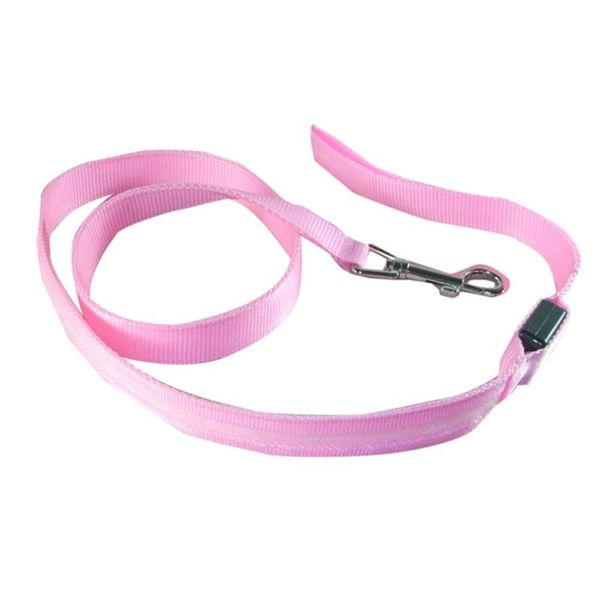 

dog collars & leashes leash traction rope harness for small dogs mesh pet pull 120cm length collar set led light strap