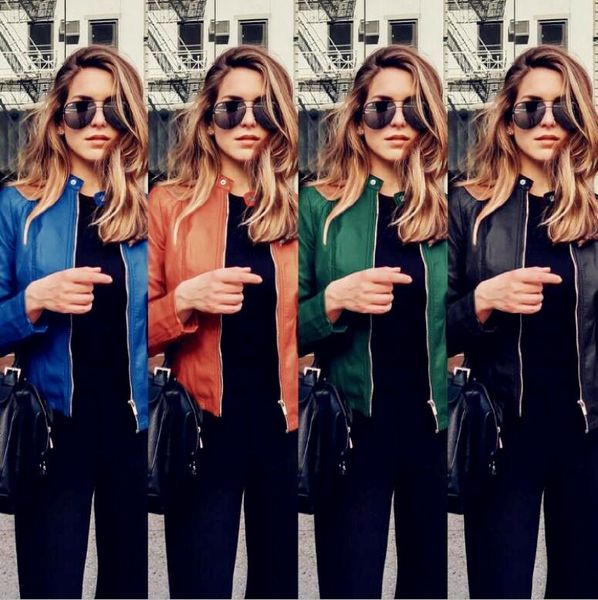 

women causal winter spring overcoat female plus sizes leather coat outerwear zipper button elegant jacket casco feminino women's jacket, Black;brown