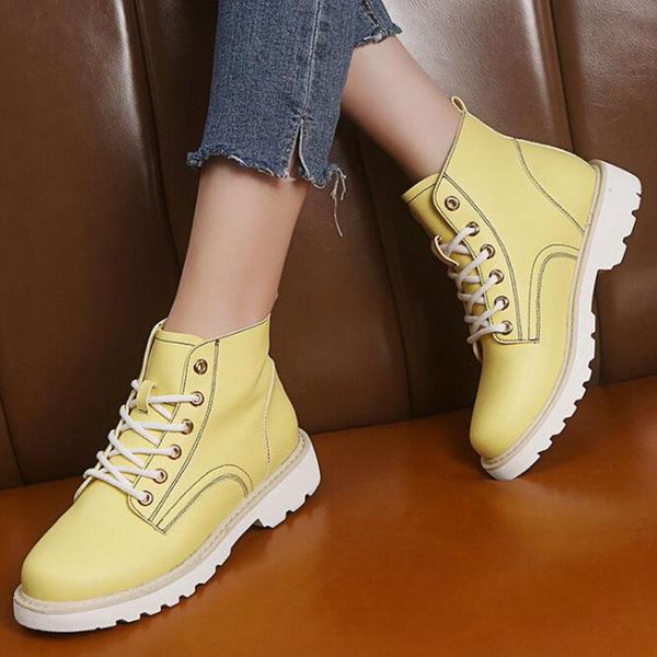 

boots women fashion high sneakers casual shoes white flat female basket lace-up ankle zapatos de mujer sy501, Black