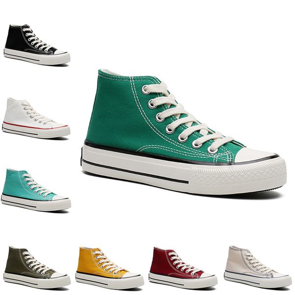 

2021 casuasl canvas shoe men women platform casual trainer outdoor mens womens fashion run sports sneakers item 36-44