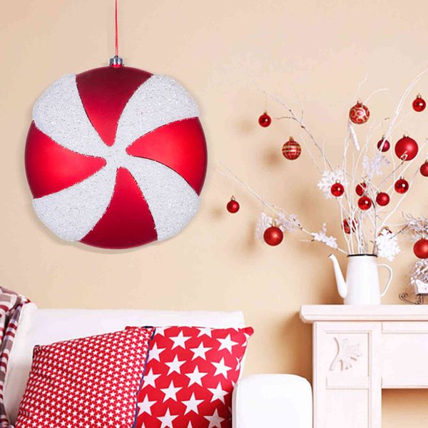 

2022 decoration pendant party dress up christmas 300cm round window pendant