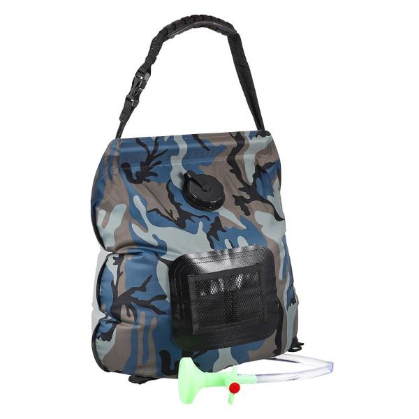 

hydration packs 1pc portable solar shower bag outdoor camping (camouflage color)