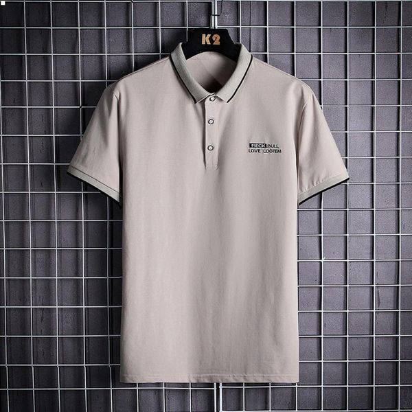 

classic designers mens polo t shirt summer t-shirt male t shirts female dress m 8xl camisas de hombre white ropa men clothing 2021 crop luxu, White;black