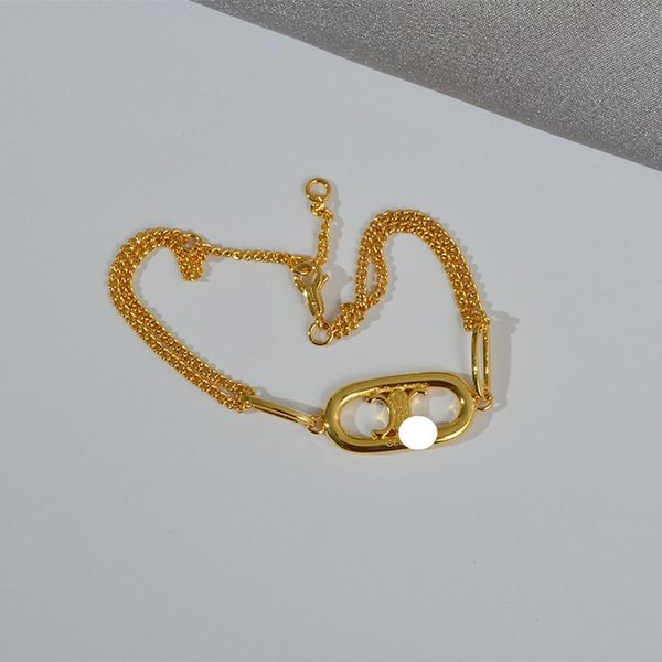 

arc de design double chain bracelet advanced cool windnet fashion gift, Black