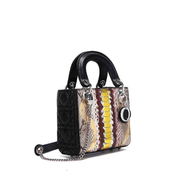 

fashion new maidudu bag 2021 nuzhen snake skin portable princess bag fashion versatile leather one shoulder diagonal bag