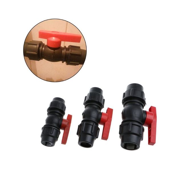 

20mm/25mm/30mm water pipe quick valve connector pe tube ball valves accessories x6hd watering equipments