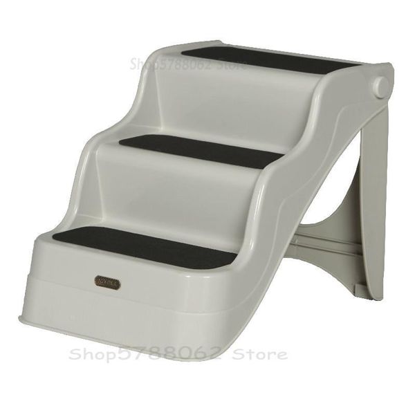 

cat carriers,crates & houses eco-friendly plastic pet ladder anti-slip dog stairs folding toys 15kg load-bearing house outside supplies