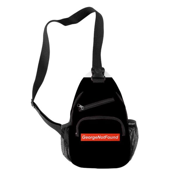 

backpack georgenotfound 3d boys girls oxford waterproof chest bag crossbody teenager outdoor travel sports