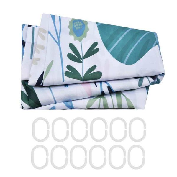 

shower curtains curtain polyester bathroom decorating waterproof print for home
