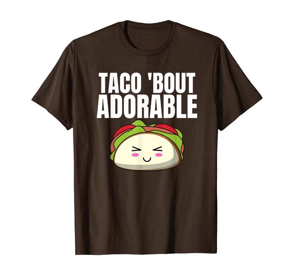 

taco 'bout adorable funny asian food meme gift t-shirt, White;black