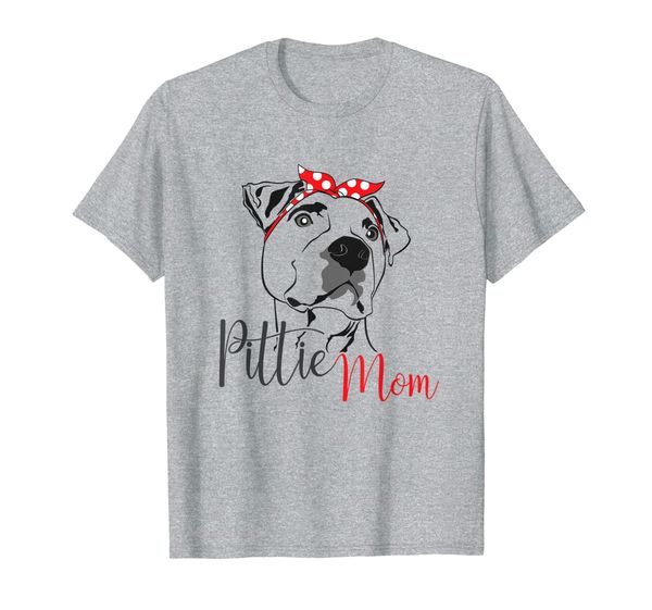 

pittie mom t-shirt american pitbull shirt dog lover tee gift, White;black