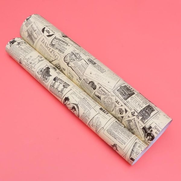 

wallpapers retro spaper wallpaper pvc waterproof sticky eco-friendly