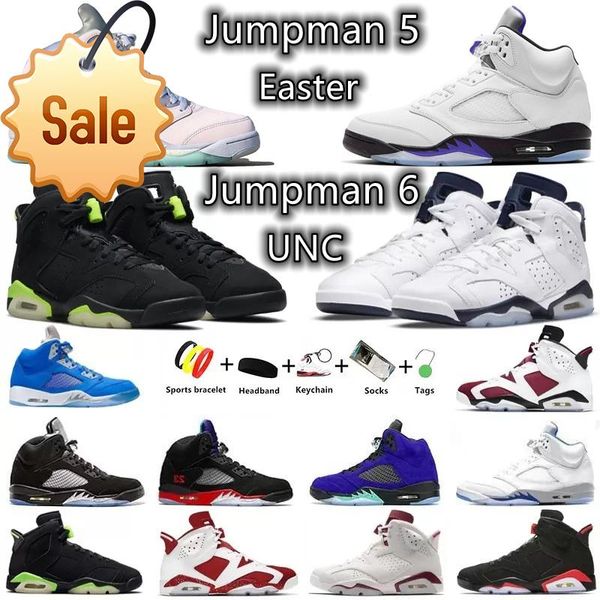 

jumpman 5 easter 6 midnight navy men basketball shoes 5s bluebird concord racer blue 6s electric green unc bordeaux red oreo bordeaux mens