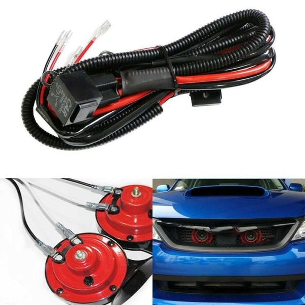

other auto electronics car modification 12v speaker harness relay kit explosion-proof horn for truck