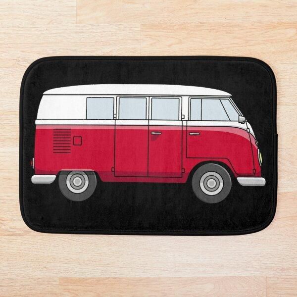 

bath mats camper t1 - red mat bathroom set mirrofiber cartoon rug
