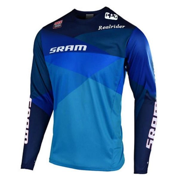 

racing jackets 2021 motorcycle downhill jersey long sleeve cycling moto mountain bike sports t-shirts ciclismo, Black;red