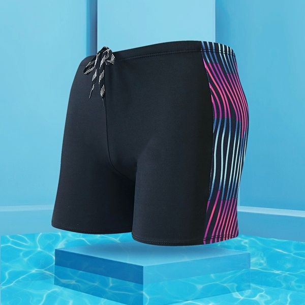 

soccer shorts trunks personality color matching high-waist aaa222, Black;red