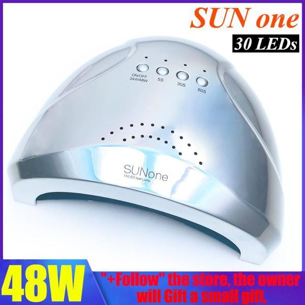 

colorful one 48w smart nail lamp used for drying gel polishing fluid three 30s/60s/99s timer automatic manicure machine dryers1
