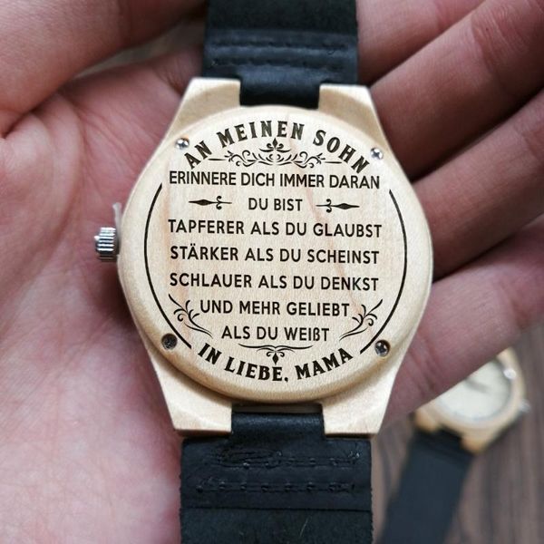 

wristwatches wooden watch watches design 3, Slivery;brown