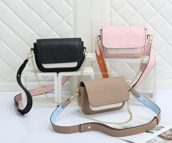 

double straps designer bags fashion handbag women crossbody shoulder bag