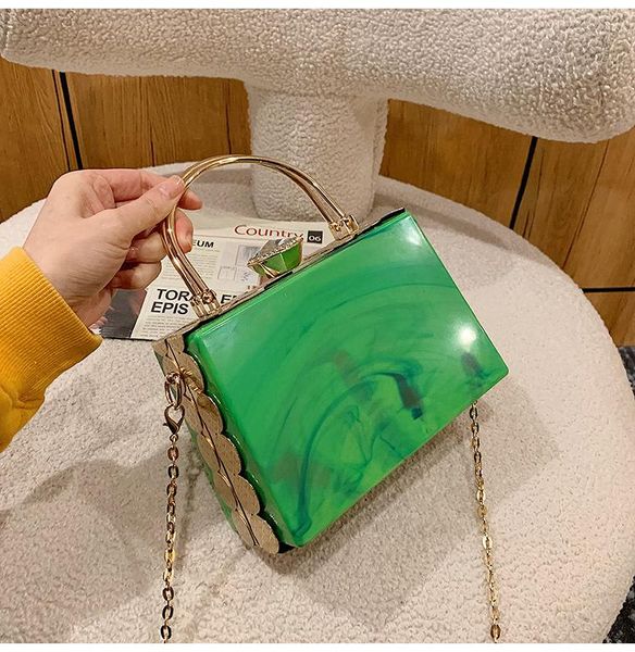 

evening bags luxury designer ladies box purses handbags fashion acrylic shoulder for women small jelly crossbody