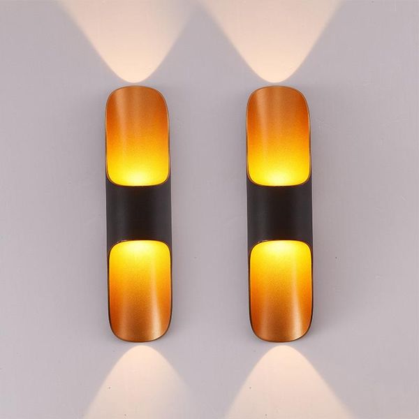 

modern nordice crystal luminaria living room decoration aisle corridor dining bedroom lamp espelho wall lamps
