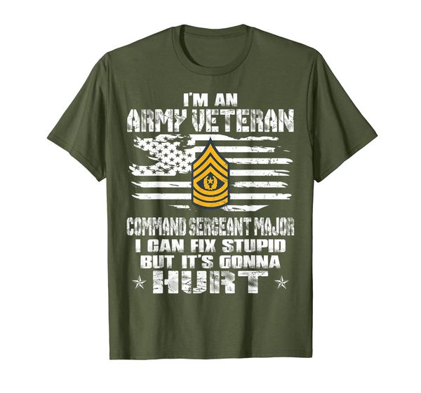 

It' Gonna Hurt Proud VeteranE9 Command Sergeant Major Shirt, Mainly pictures