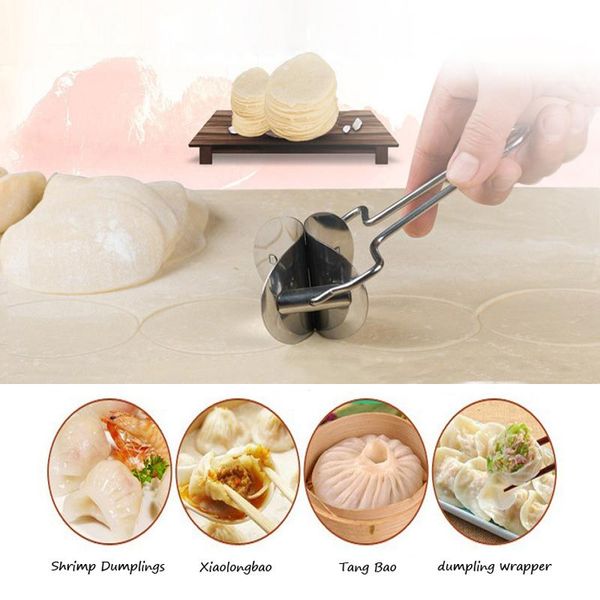 

dumpling maker skin mold for kitchen convenience pastry tools and gadgets patisserie dumplings machine accessories dough cutter baking &