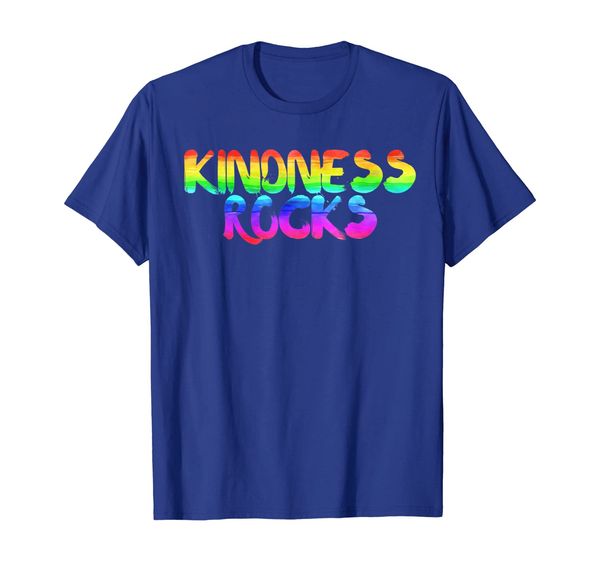 

Kindness Rocks Anti-bullying Equality Rainbow Colorful Shirt, Mainly pictures
