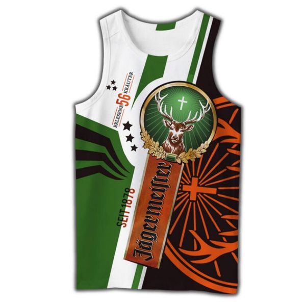 

cross pattern 3d printing high-quality men' vest summer daily travel street party beach new visual stimulation gothic style, White;black