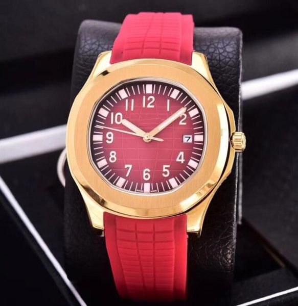 

2022 luxury watch men automatic mechanical watches classic style 42mm full stainless steel rubber strap wristwatches sapphire super luminous, Slivery;brown