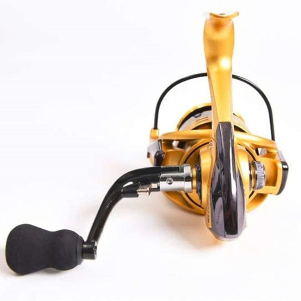 

baitcasting reels fishing reel gt2000-7000 drag 5.5:1 13+1b metal/eva ball grip spool spinning saltwater for carp pesca