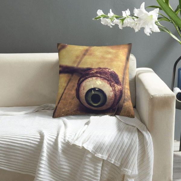 

pillow halloween creepy eyeball pillowcase printed cushion cover sofa waist