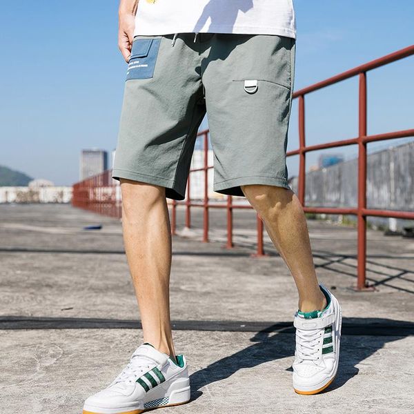 

men's shorts classic mens fashion summer loose casual pants trend beach sports, White;black
