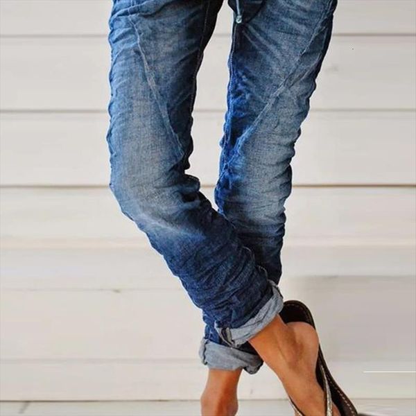

summer jeans, high waist pants, women capris stretch skinny washed denim pencil pants brown patchwork jeans, Black;white