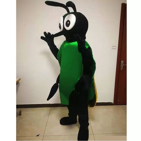 Personalizzazione del costume della mascotte della zanzara di Halloween Cartoon Personaggio a tema anime Vestito da festa di fantasia di Natale Vestito da carnevale unisex per adulti