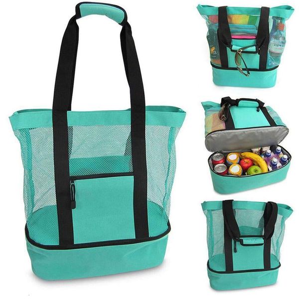 

diaper bags outdoor travel picnic bag beach insulation and fresh-keeping mesh creative multifunctional ice pack meal