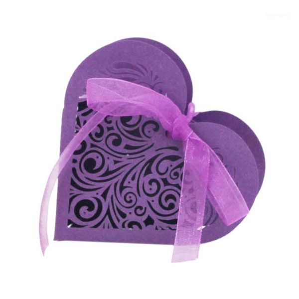 

gift wrap 20 candy boxes in the shape of a heart, flower1