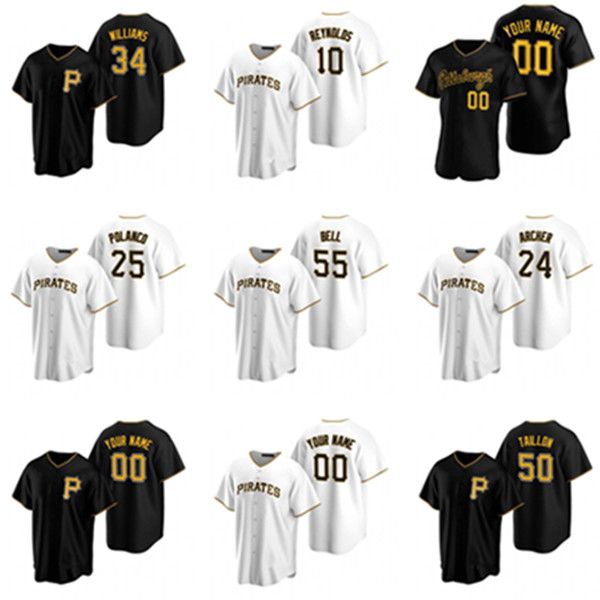 

josh bell jersey chris archer kent tekulve willie stargell michael feliz steven brault nick burd crick baseball mens jerseys custom stitche, Blue;black