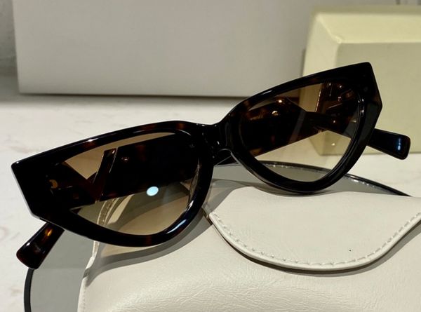

4063 sunglasses havana brown gradient women fashion sun glasses sonnenbrille with box, White;black