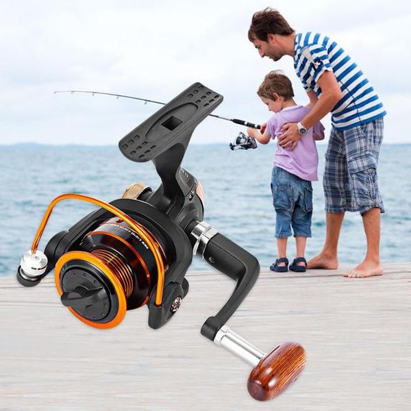 

baitcasting reels 12+1bb metal fishing reel with foldable handle