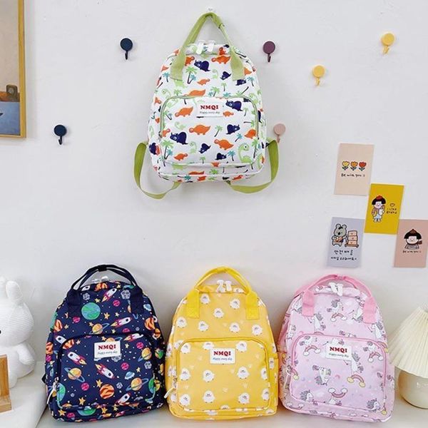 

school bags version of 2021 trendy fashion net red kindergarten cute cartoon boy girl elementary