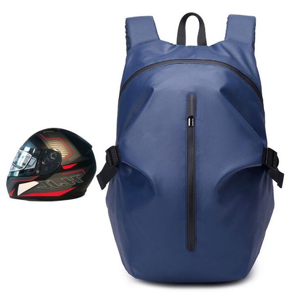 

motorcycle full face helmet double shoulder bag, large-capacity riding backpack, the same style is customized
