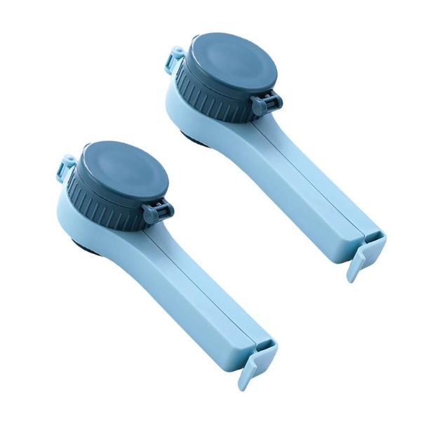 

bag clips 2pcs snack sealing food storage clamps with pour spout