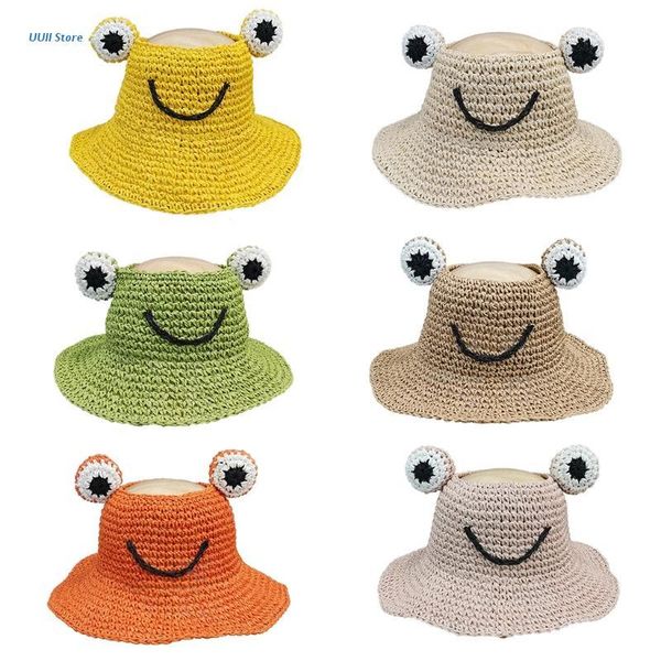 

wide brim hats sun shield straw hat visor empty edge anti-uv protection, Blue;gray