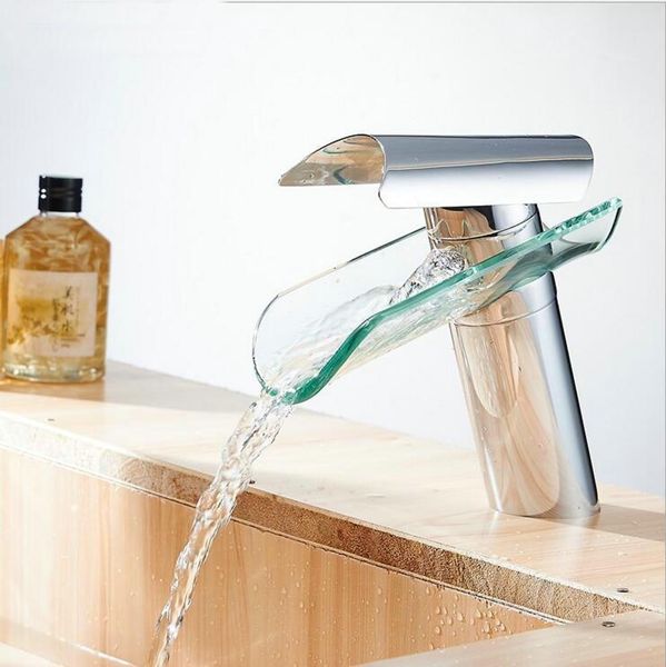 

bathroom sink faucets brass deck mount faucet vanity vessel sinks glass mixer tap cold and water jm585