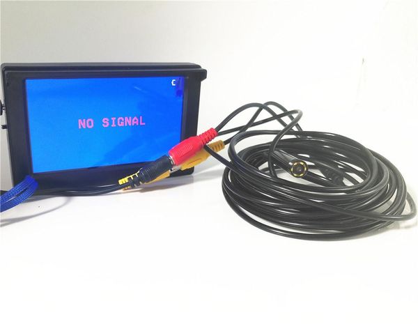 

cameras 4.3 inch 9mm portable water-proof ip66 av handheld endoscope cmos borescope inspection tool cctv camera 5m