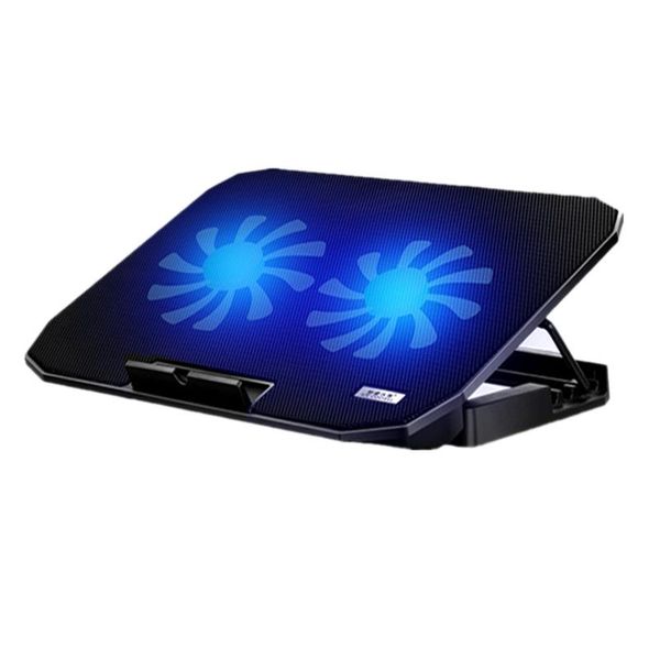 

lapcooler 2 usb ports notebook pc holder pad stand for 12-15.6 inch lap cooling fan pads