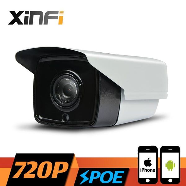 

1.0 mp cctv poe camera night vision outdoor waterproof network 720p ip p2p onvif 2.0 pc&phone remote view cameras