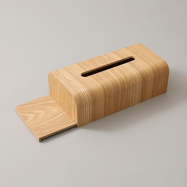 

tissue boxes & napkins creative deskstorage box walnut wood home paper table simple fashion living room car holder